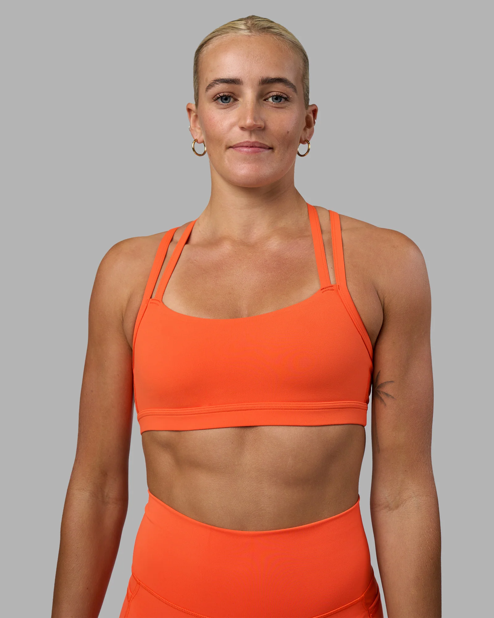Velocity Sports Bra - Ultra Orange