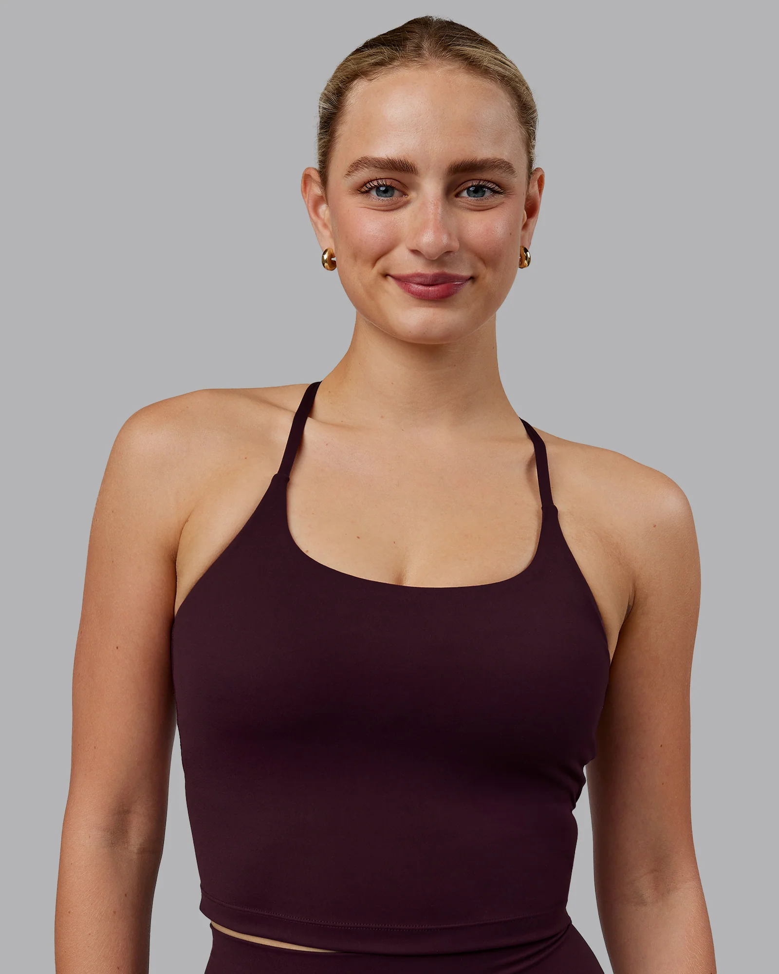 18062-twist-tank-with-shelf-bra-mulberry-2.webp Twist Tank With Shelf Bra - Mulberry
