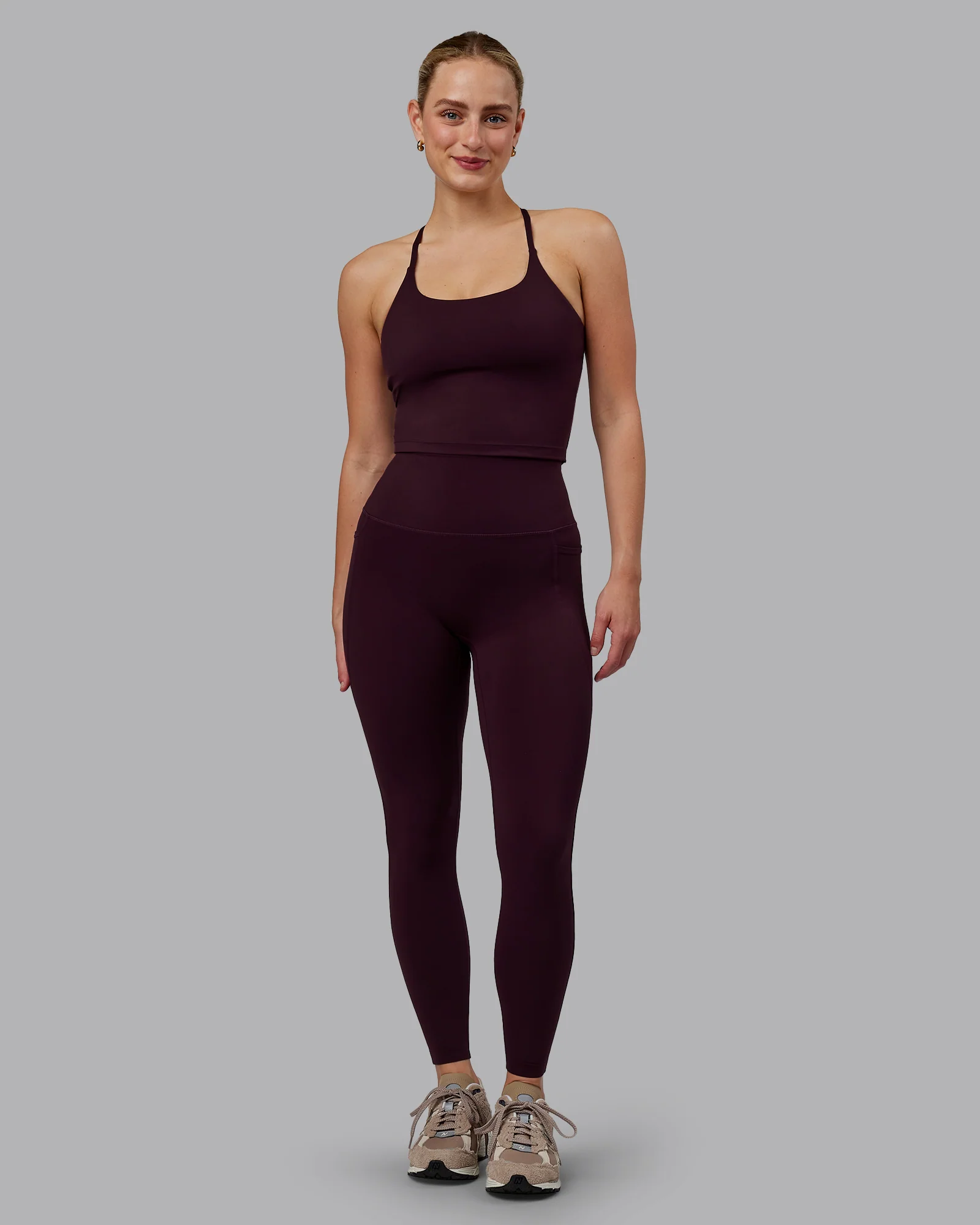 18062-twist-tank-with-shelf-bra-mulberry-3.webp Twist Tank With Shelf Bra - Mulberry