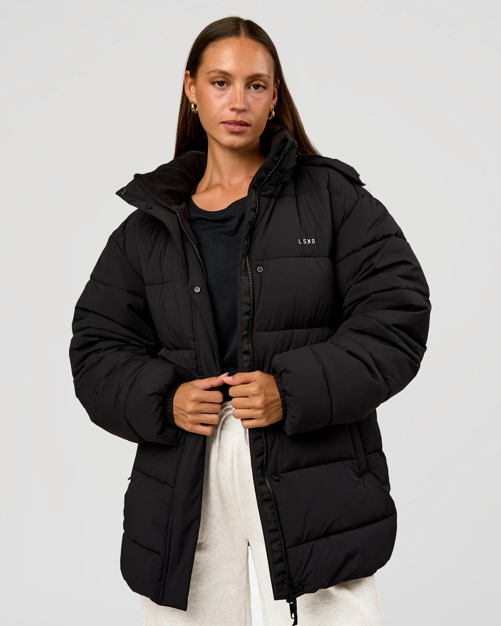 18080-go-to-puffer-mid-jacket-black-3.webp Go-To Puffer Mid Jacket - Black