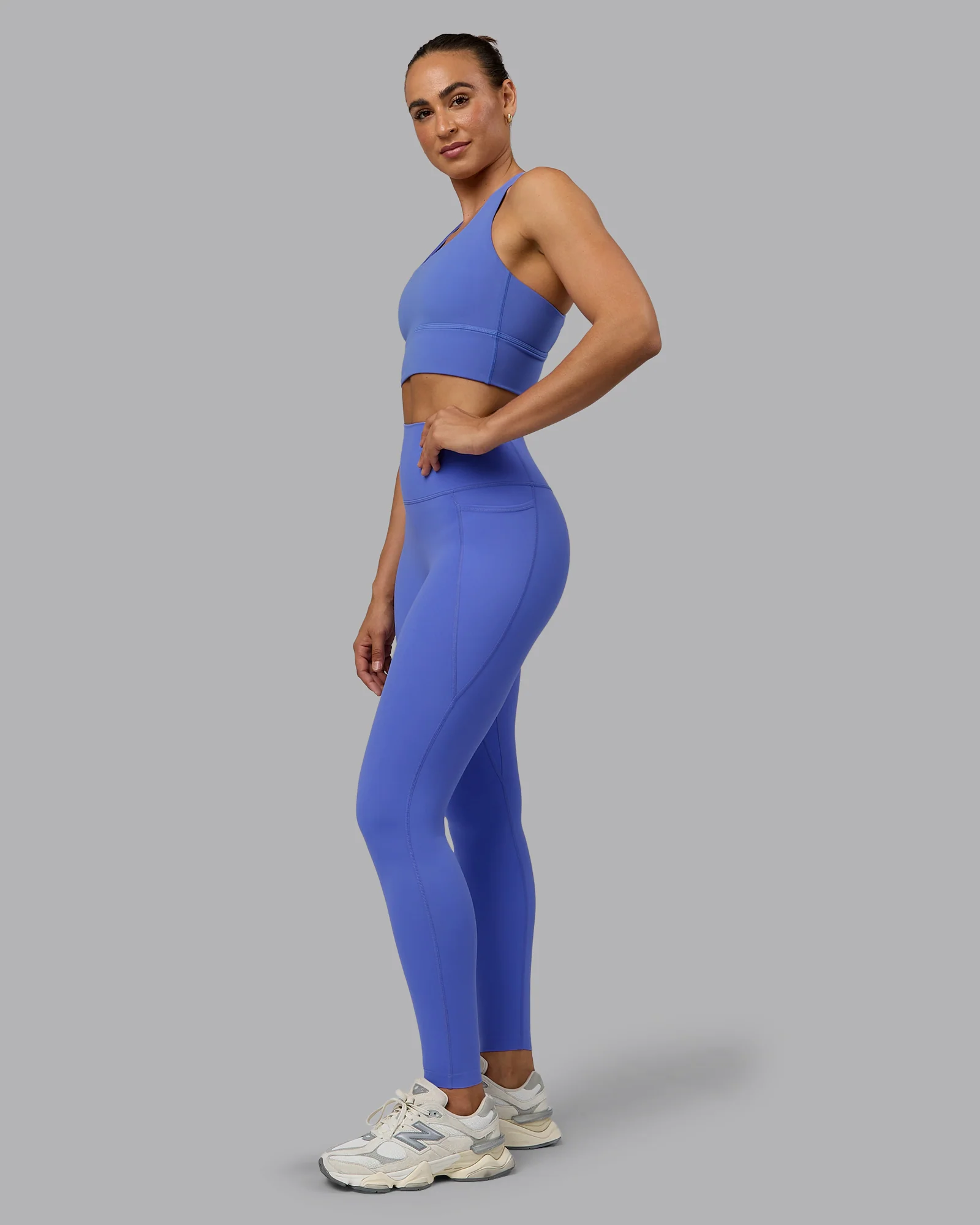 Elixir Ultra High-Rise Full Length Legging Pockets - Baja Blue