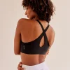 Bend & FLX Plunge Sports Bra - Black
