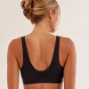 Bend & FLX Plunge Sports Bra - Black
