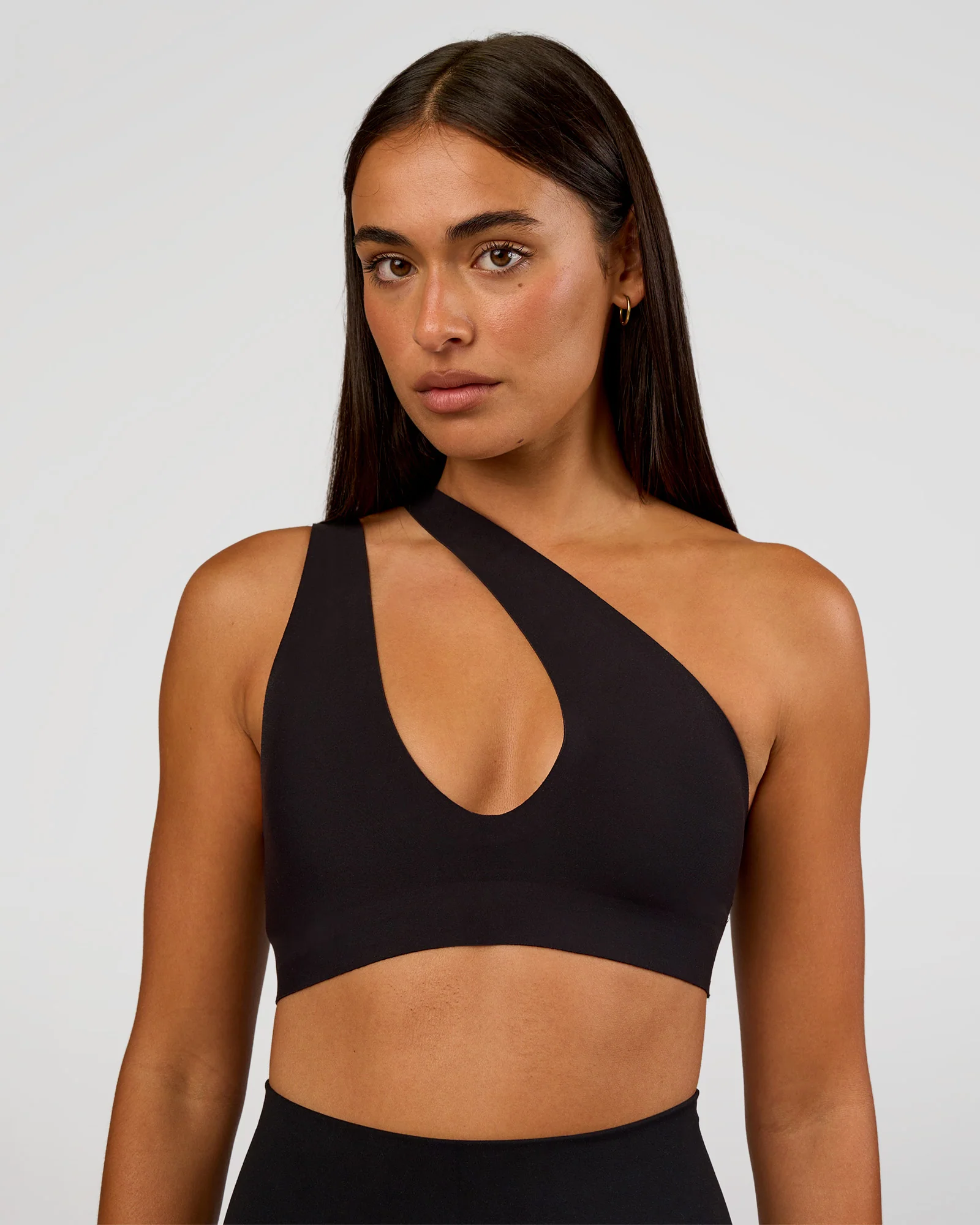Bend & FLX Plunge Sports Bra - Black