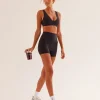 Bend & FLX Plunge Sports Bra - Black
