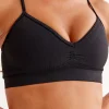 Spark Seamless Sports Bra - Black