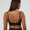Spark Seamless Sports Bra - Black