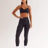 Spark Seamless Sports Bra - Black