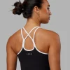 18269-contrast-active-tank-with-shelf-bra-black-white-2.webp Contrast Active Tank With Shelf Bra - Black-White