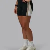 Revitalise Ultra High-Rise 4" Short - Black-Multi