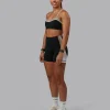 Revitalise Ultra High-Rise 4" Short - Black-Multi