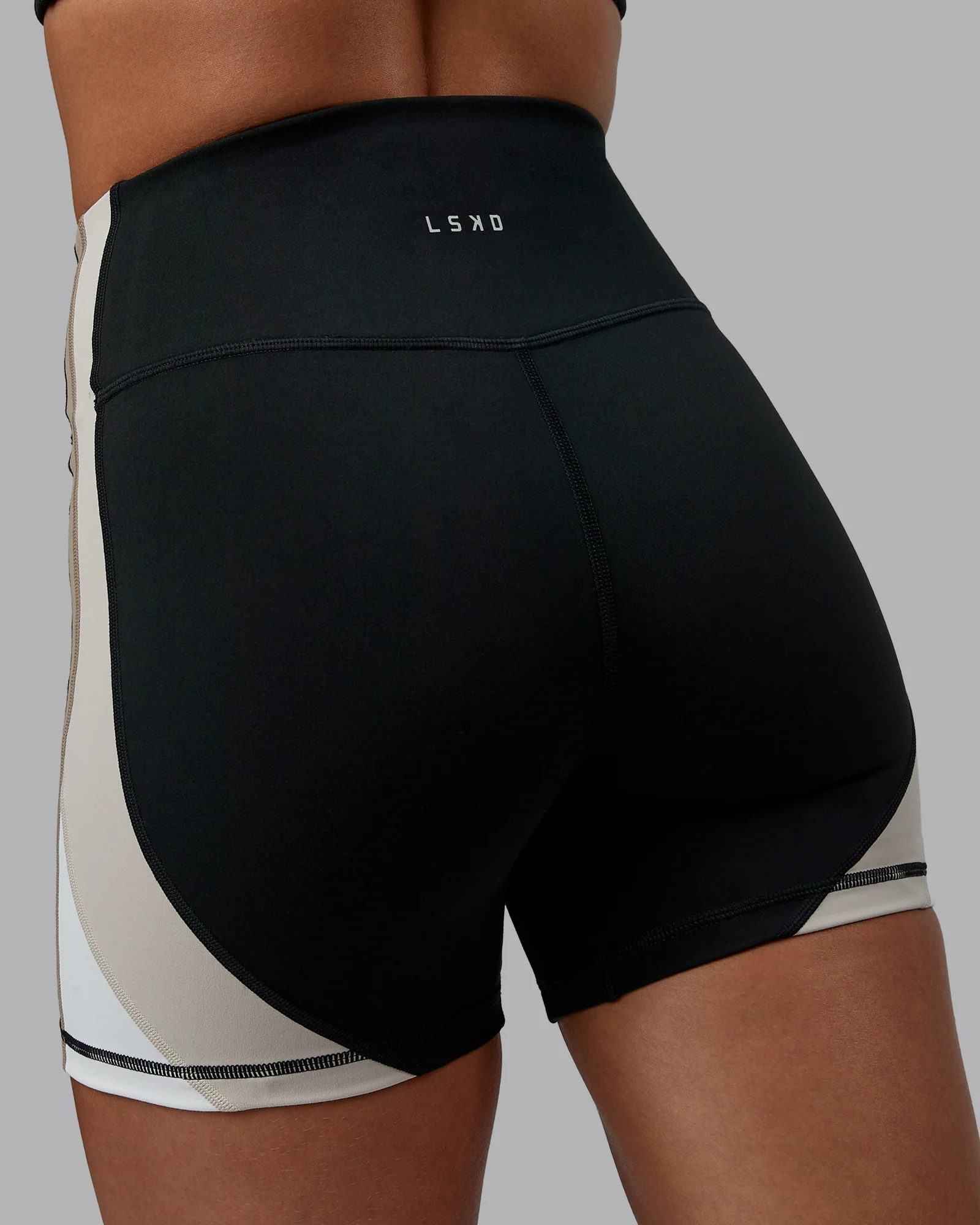 Revitalise Ultra High-Rise 4" Short - Black-Multi