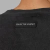 Segmented Oversized Sweater - Black Washed