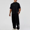 Move Fast Heavyweight Oversized Tee - Black Washed
