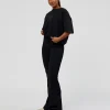 Move Fast Heavyweight Oversized Tee - Black Washed