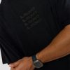 Move Fast Heavyweight Oversized Tee - Black Washed