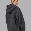 Sherpa Oversized Jacket - Dark Storm