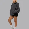 Sherpa Oversized Jacket - Dark Storm