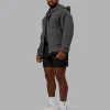 Sherpa Oversized Jacket - Dark Storm