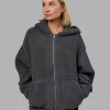 Sherpa Oversized Jacket - Dark Storm