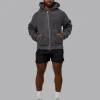 Sherpa Oversized Jacket - Dark Storm