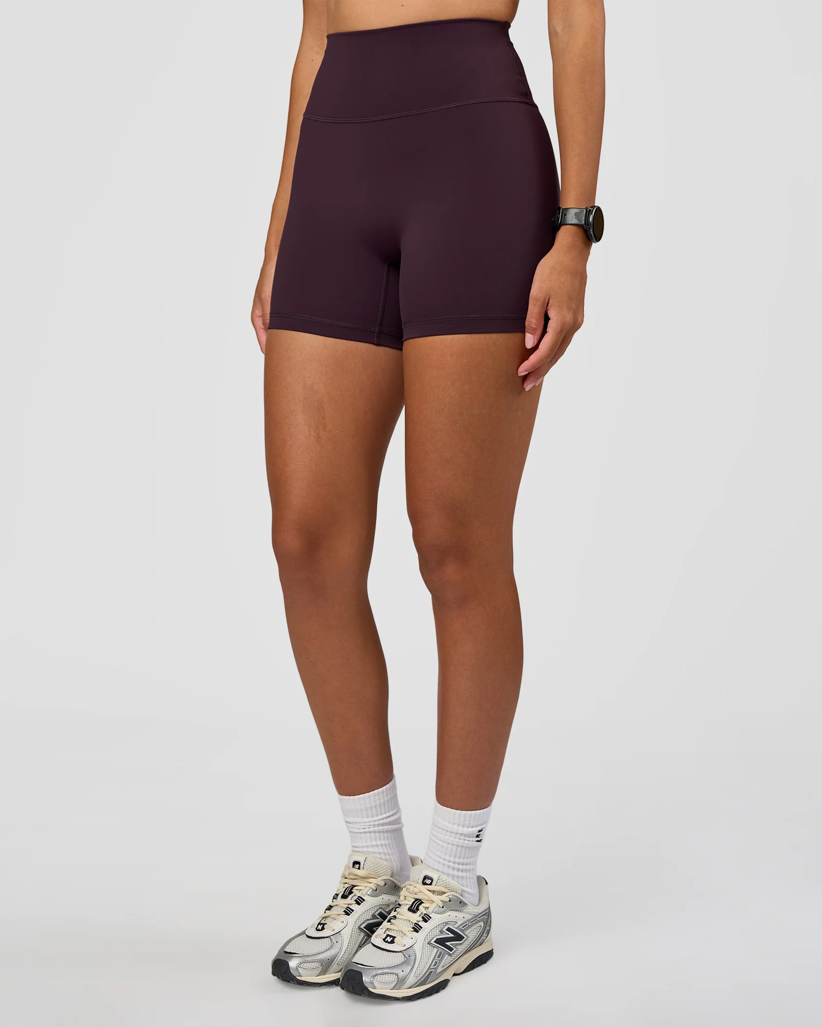 Fusion Ultra High-Rise 4" Short - Midnight Plum