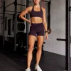 Fusion Ultra High-Rise 4" Short - Midnight Plum