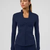 Stride Zip Through Jacket - Future Navy