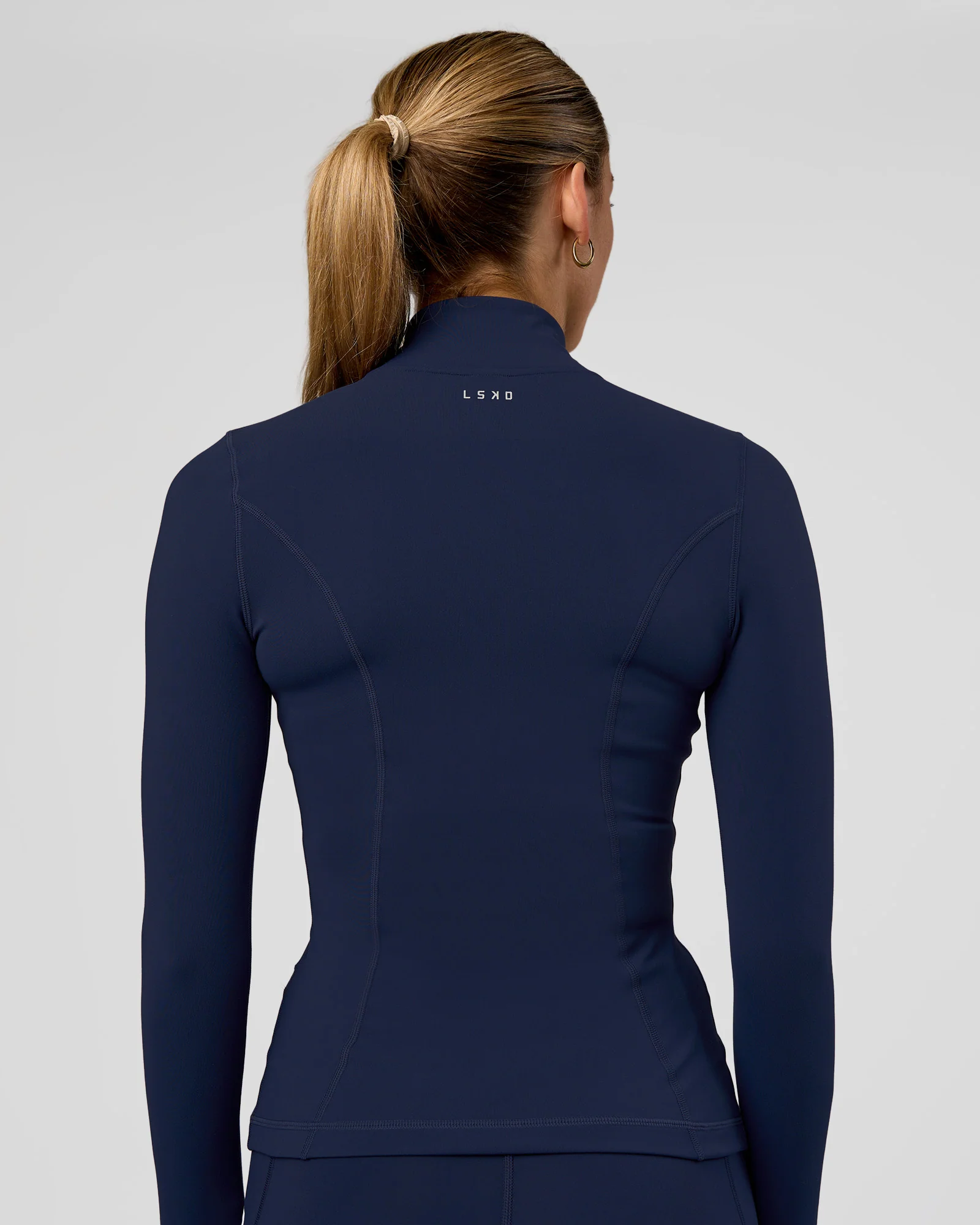 Stride Zip Through Jacket - Future Navy