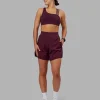 Challenger 5" Lined Performance Short - Cherry Lacquer