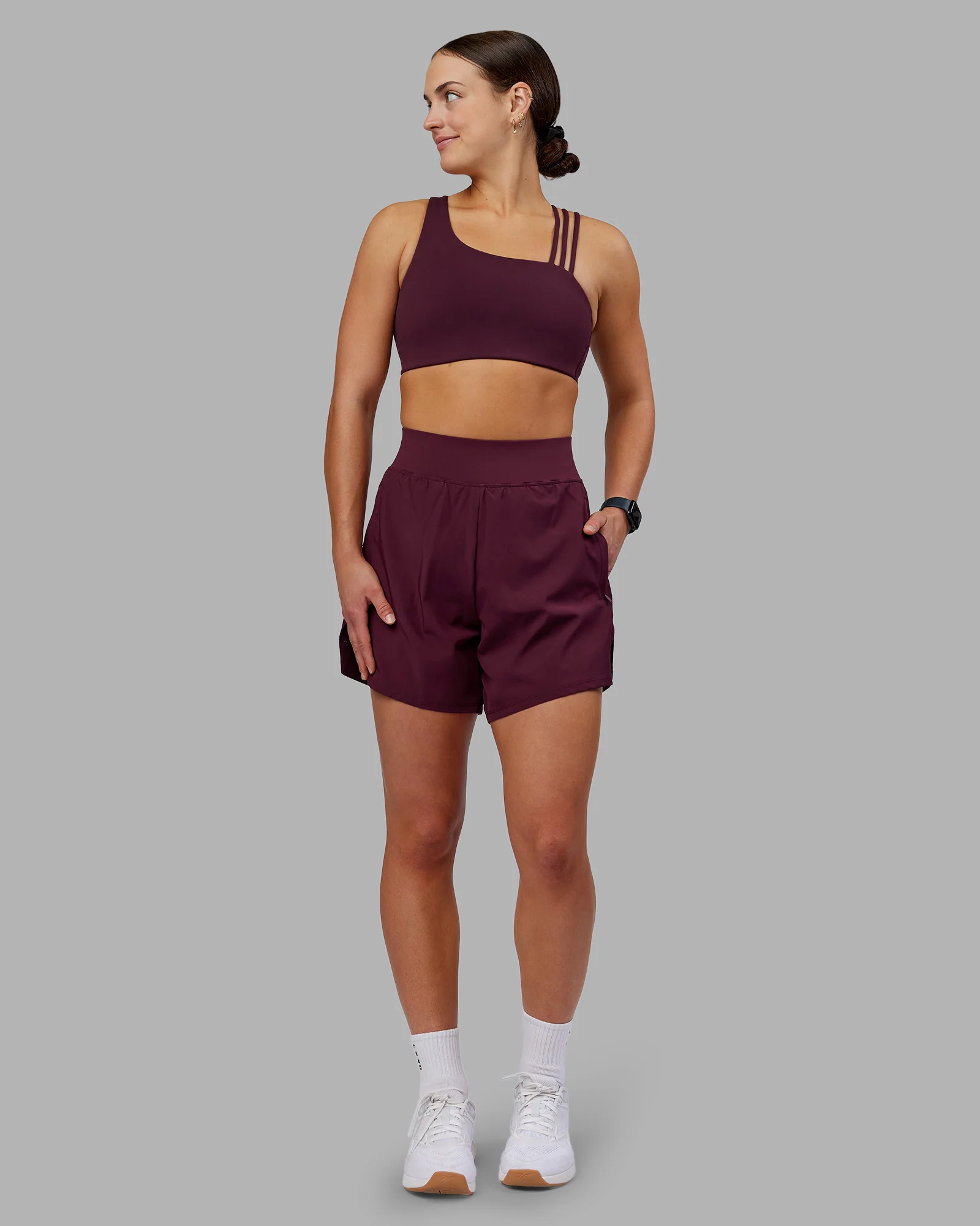 Challenger 5" Lined Performance Short - Cherry Lacquer