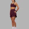 Challenger 5" Lined Performance Short - Cherry Lacquer