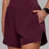 Challenger 5" Lined Performance Short - Cherry Lacquer