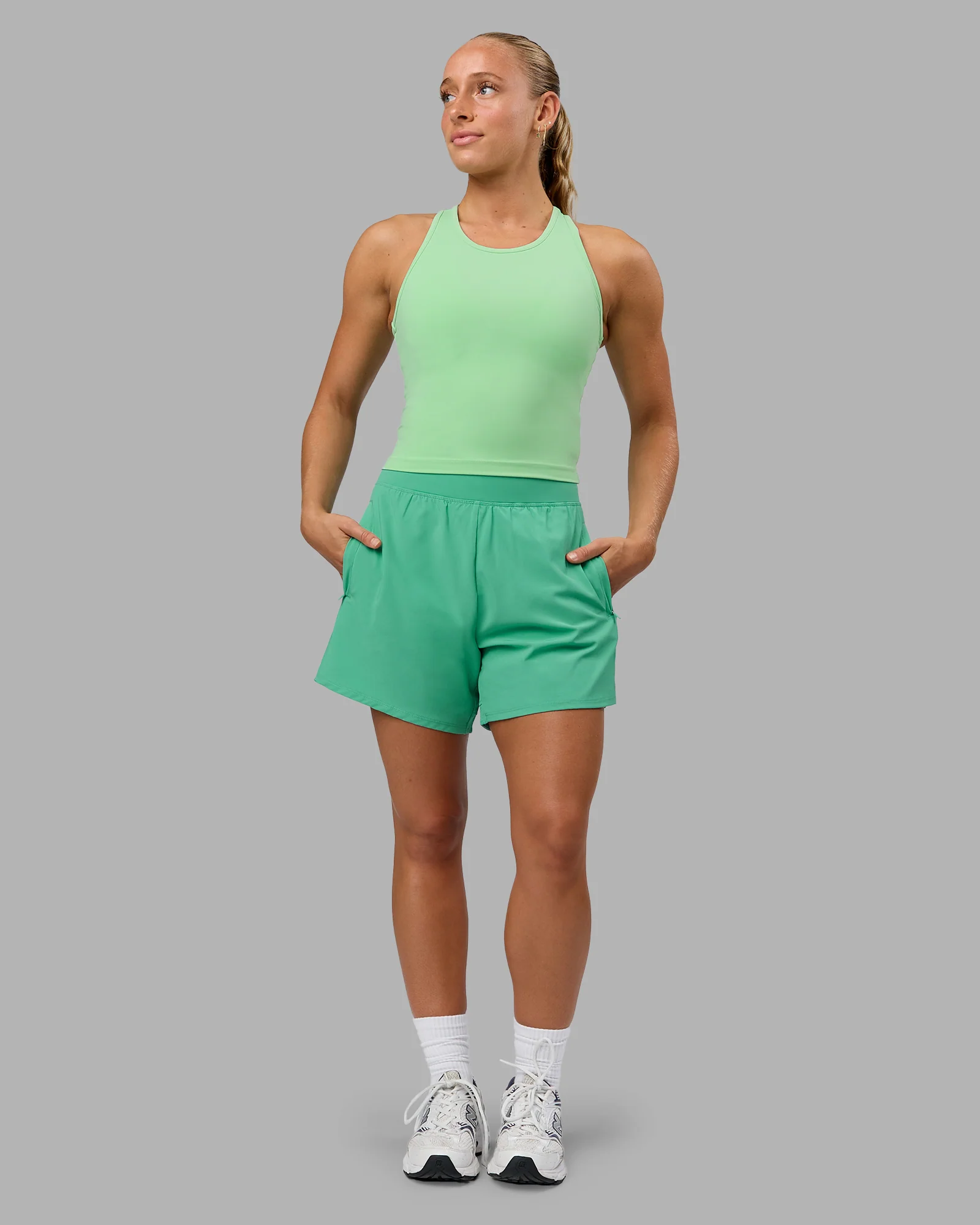 Challenger 5" Lined Performance Short - Mystic Green