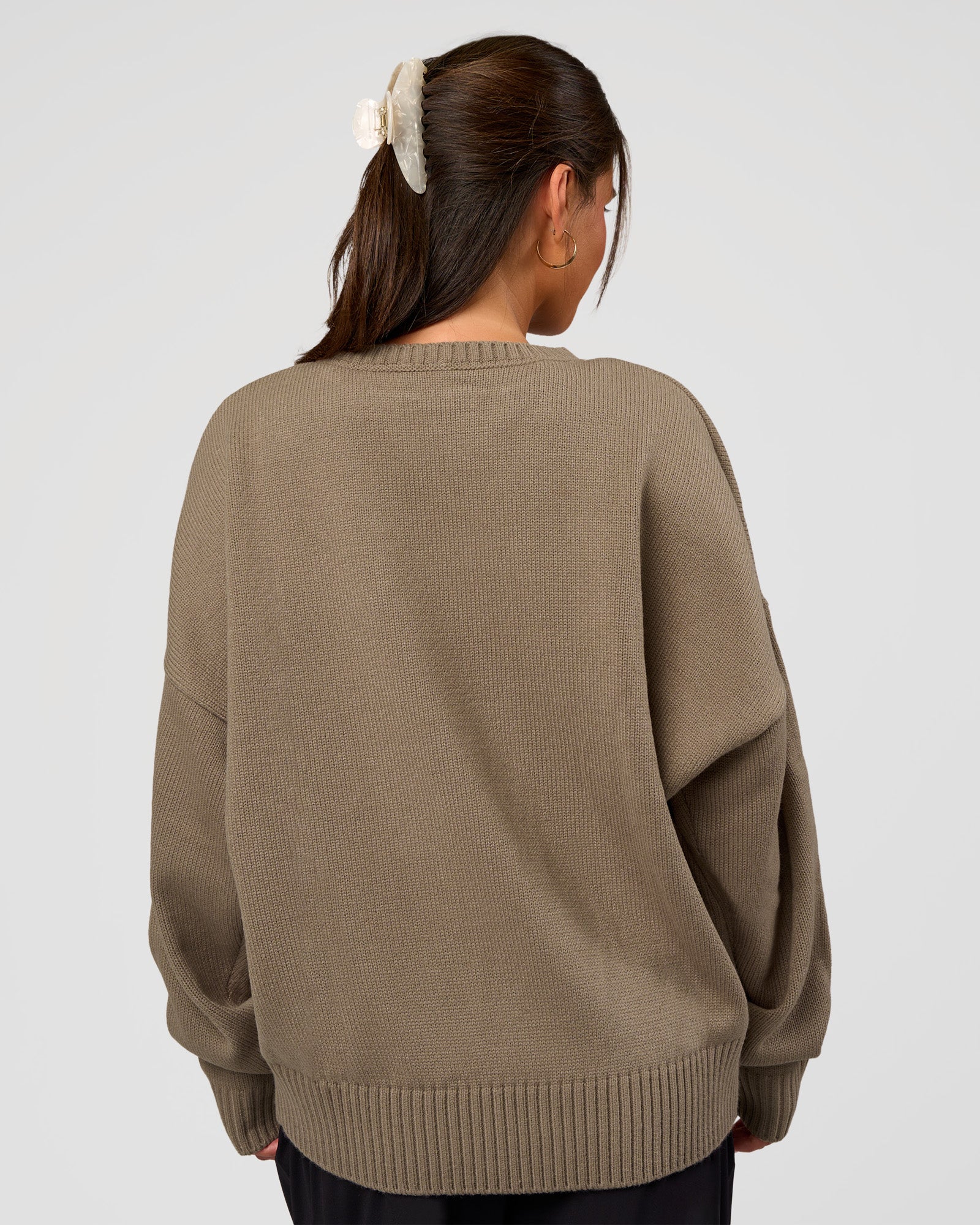 18394-all-day-active-knitted-sweater-taupe-ash-9.jpg All Day Active Knitted Sweater - Taupe Ash
