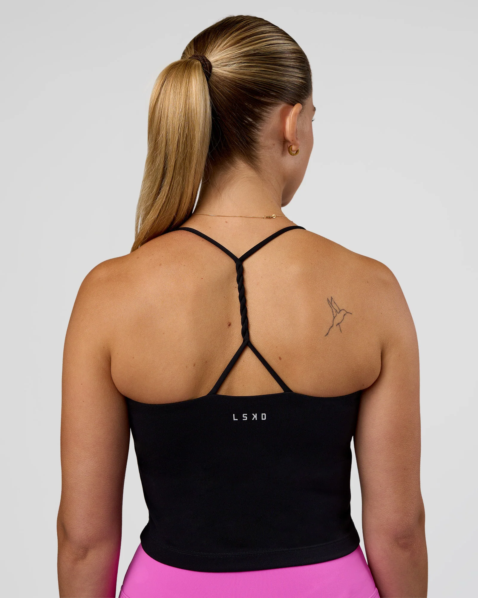 18466-twister-shelf-bra-tank-black-5.webp Twister Shelf Bra Tank - Black