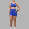 Fusion Ultra High-Rise 4" Short - Power Cobalt