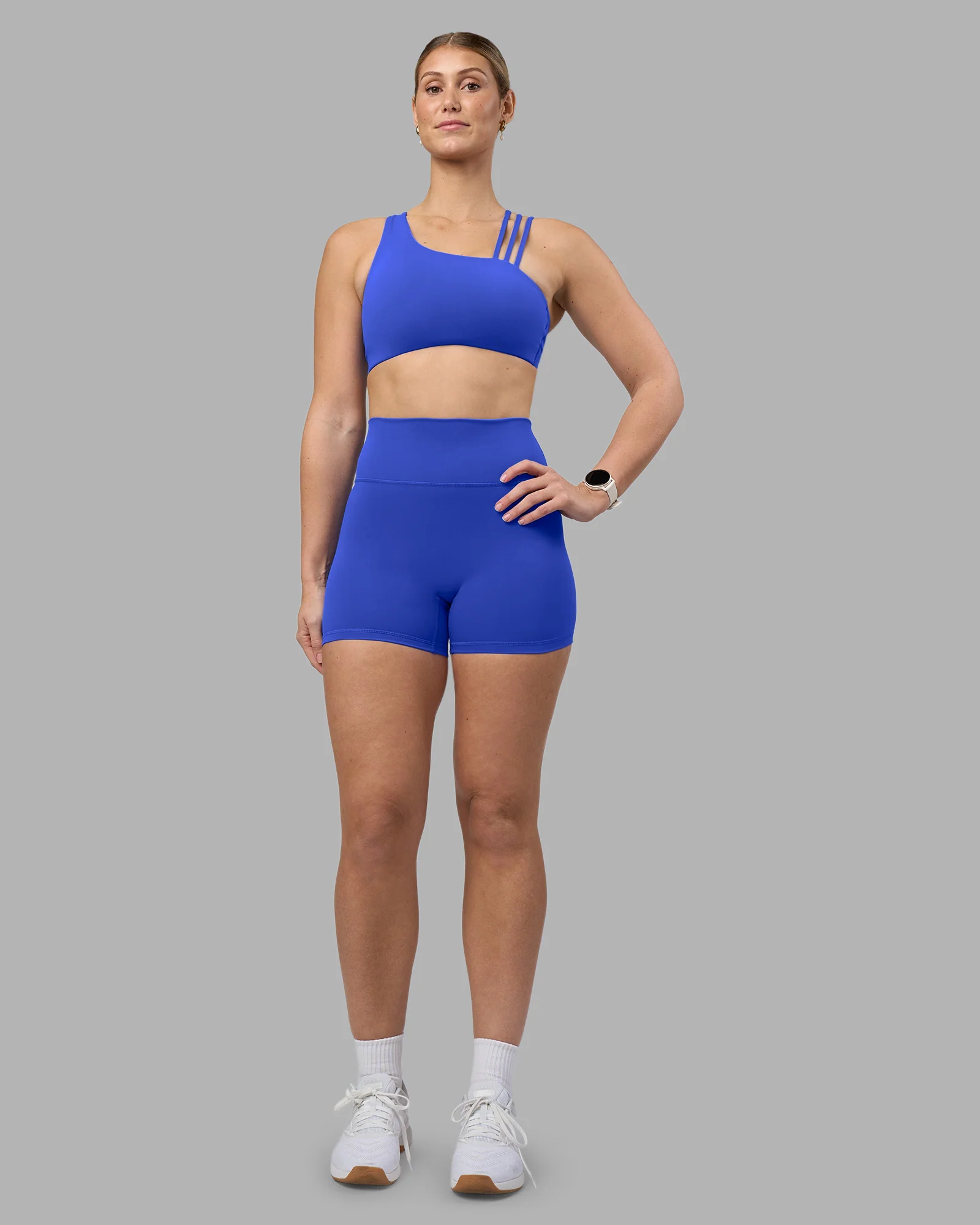 Fusion Ultra High-Rise 4" Short - Power Cobalt