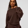 1848-cf-elevate-softtouch-pintuck-sweater-hot-chocolate-1.webp CF Elevate SoftTouch Pintuck Sweater - Hot Chocolate