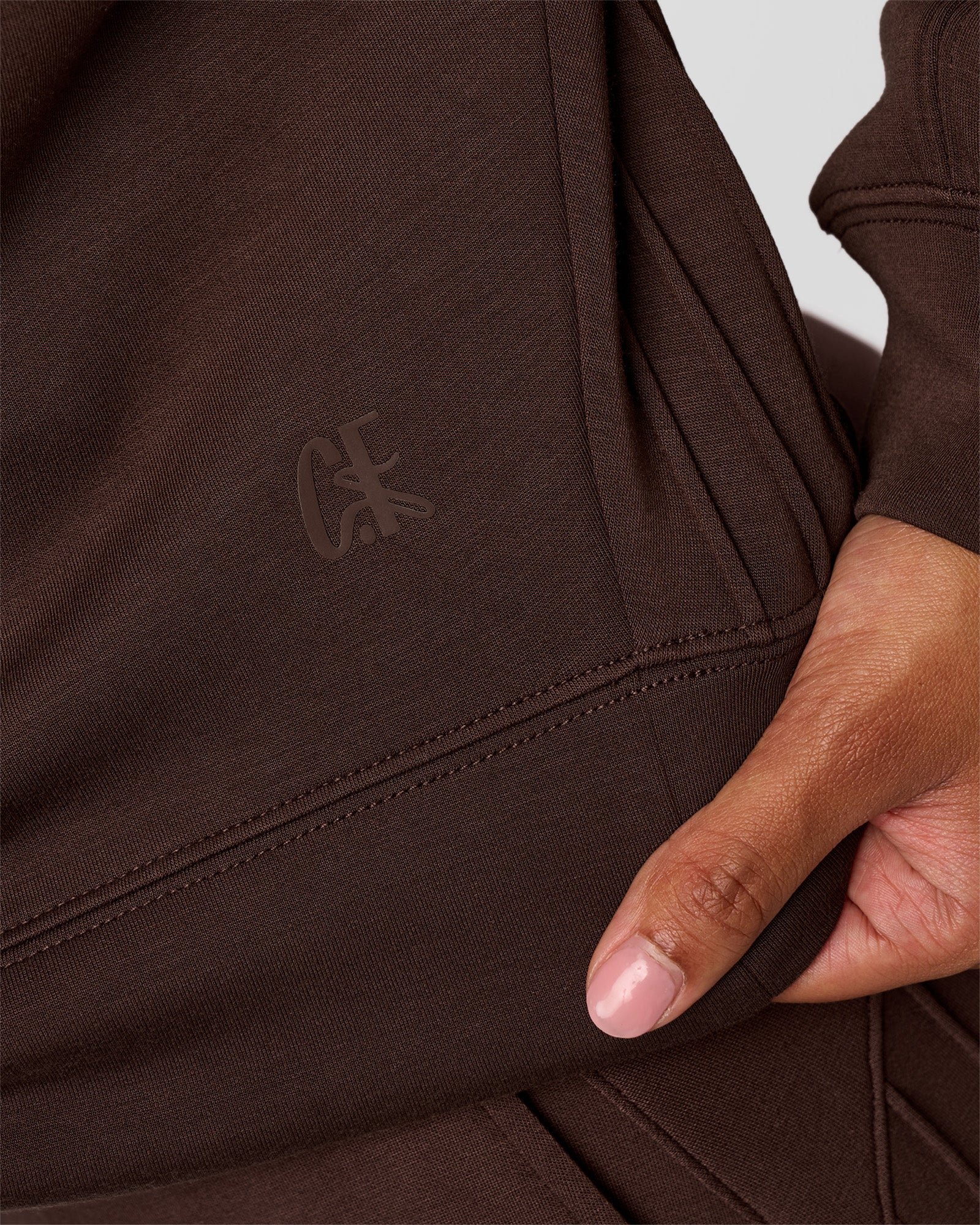 1848-cf-elevate-softtouch-pintuck-sweater-hot-chocolate-2.jpg CF Elevate SoftTouch Pintuck Sweater - Hot Chocolate