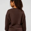 1848-cf-elevate-softtouch-pintuck-sweater-hot-chocolate-3.webp CF Elevate SoftTouch Pintuck Sweater - Hot Chocolate