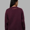 18520-full-form-fleece-sweater-with-side-slits-cherry-lacquer-4.webp Full Form Fleece Sweater with Side Slits - Cherry Lacquer