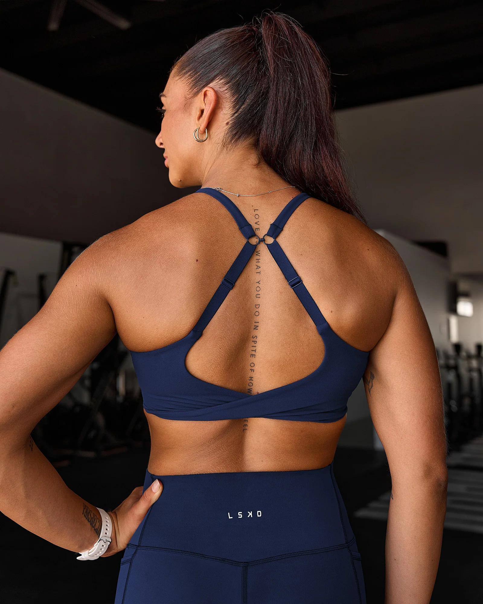 Twist Sports Bra D/DD/E - Future Navy