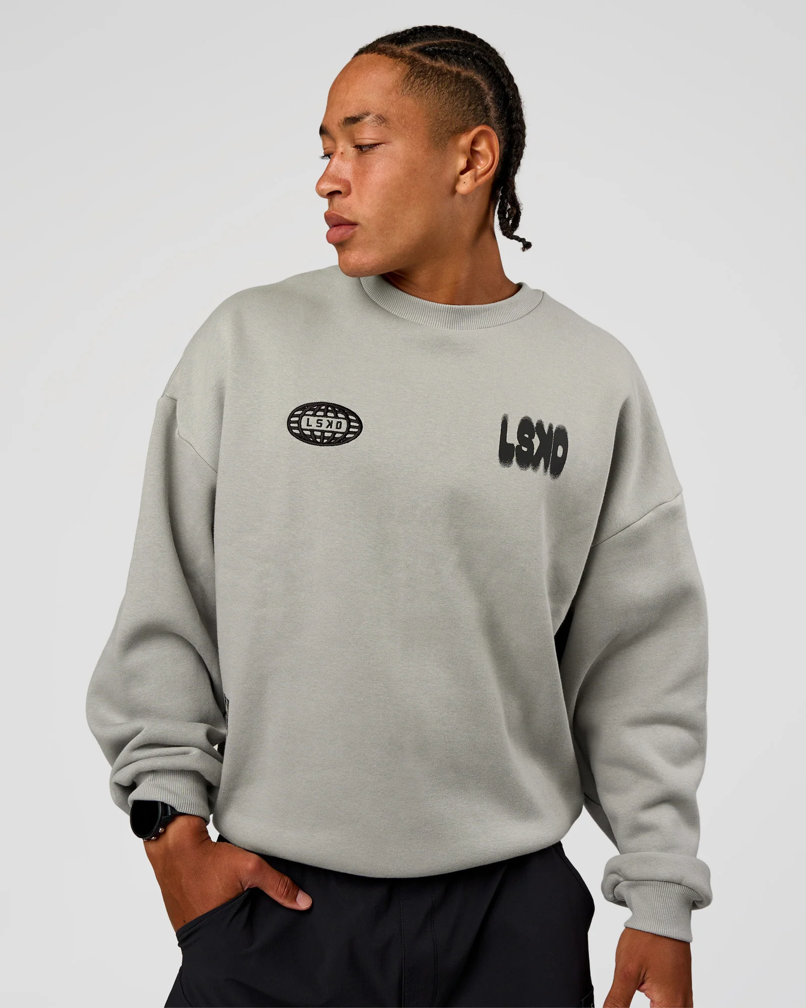 18563-static-grit-boxy-crew-alloy-black-2.webp Static Grit Boxy Crew - Alloy-Black