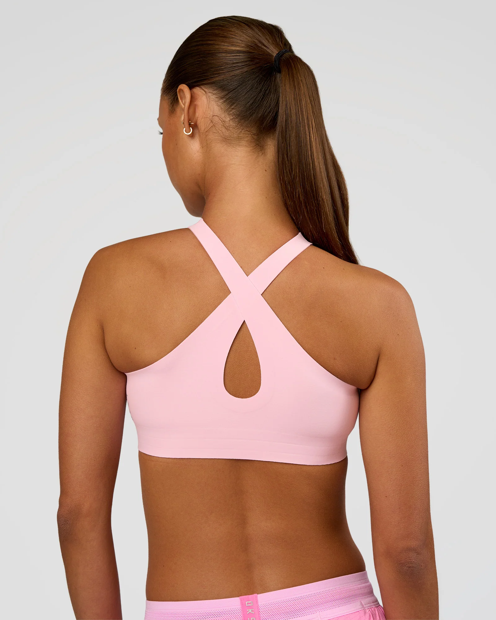 Bend & FLX Plunge Sports Bra - Marshmallow