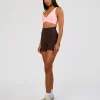 Bend & FLX Plunge Sports Bra - Marshmallow