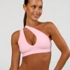 Bend & FLX Plunge Sports Bra - Marshmallow