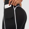 18616-power-ultra-high-rise-4-short-pockets-black-4.webp Power Ultra High-Rise 4" Short Pockets - Black