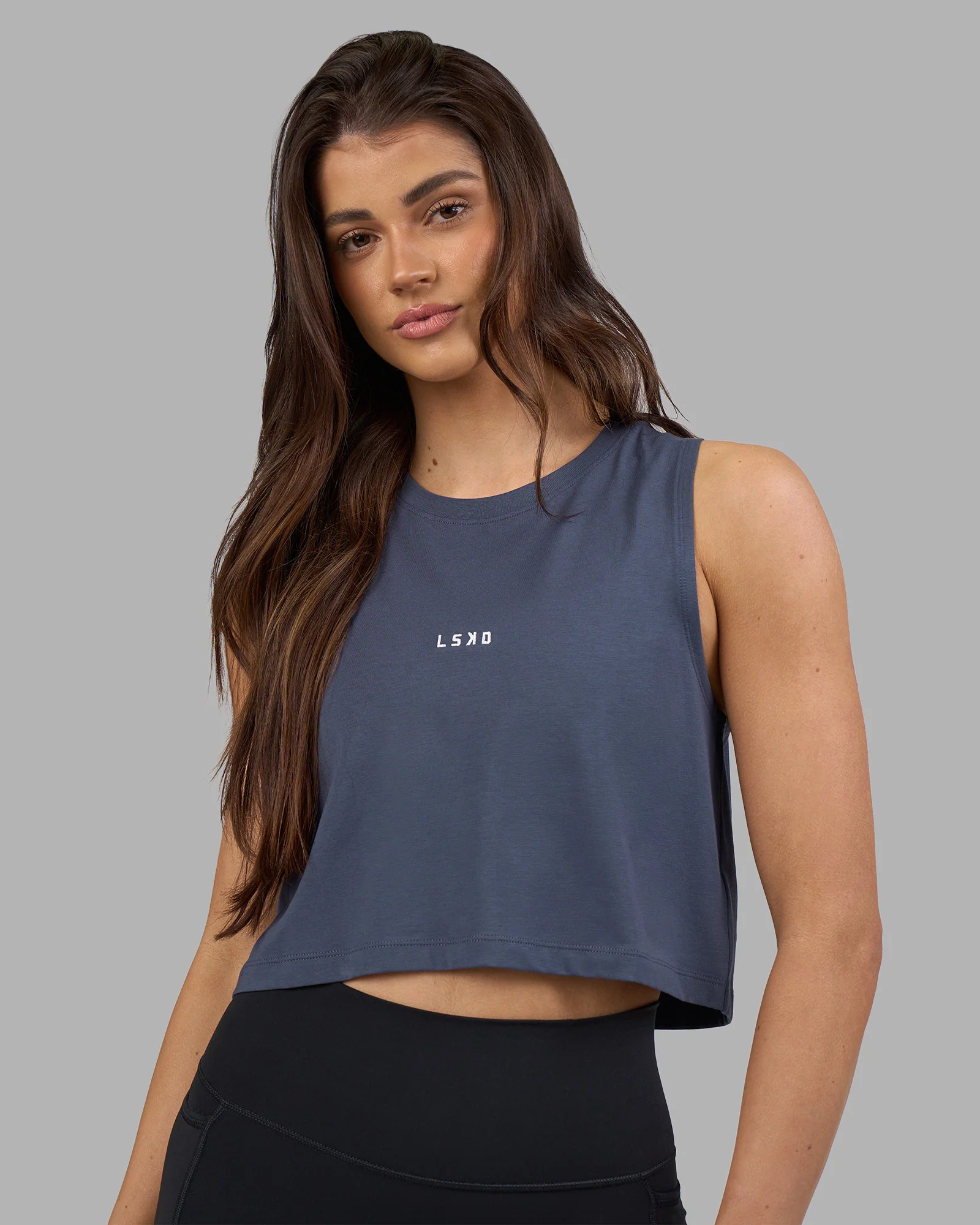 1862-go-to-flxcotton-tank-night-shadow-white-1.webp Go-To FLXCotton Tank - Night Shadow-White