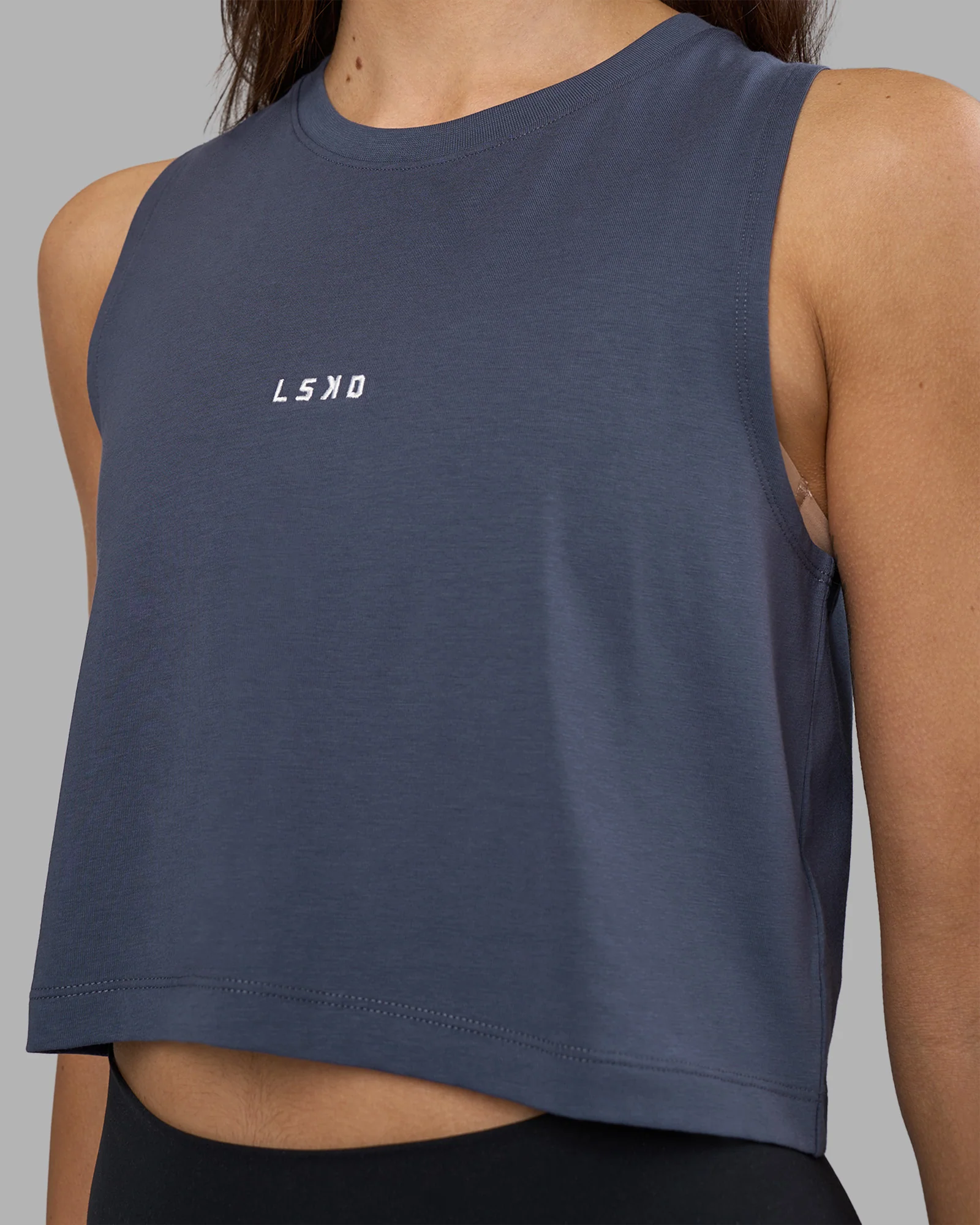 1862-go-to-flxcotton-tank-night-shadow-white-4.webp Go-To FLXCotton Tank - Night Shadow-White